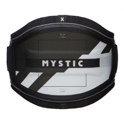 Mystic Majestic X Kiteboarding Waist Harness - Black / White - 20% Off