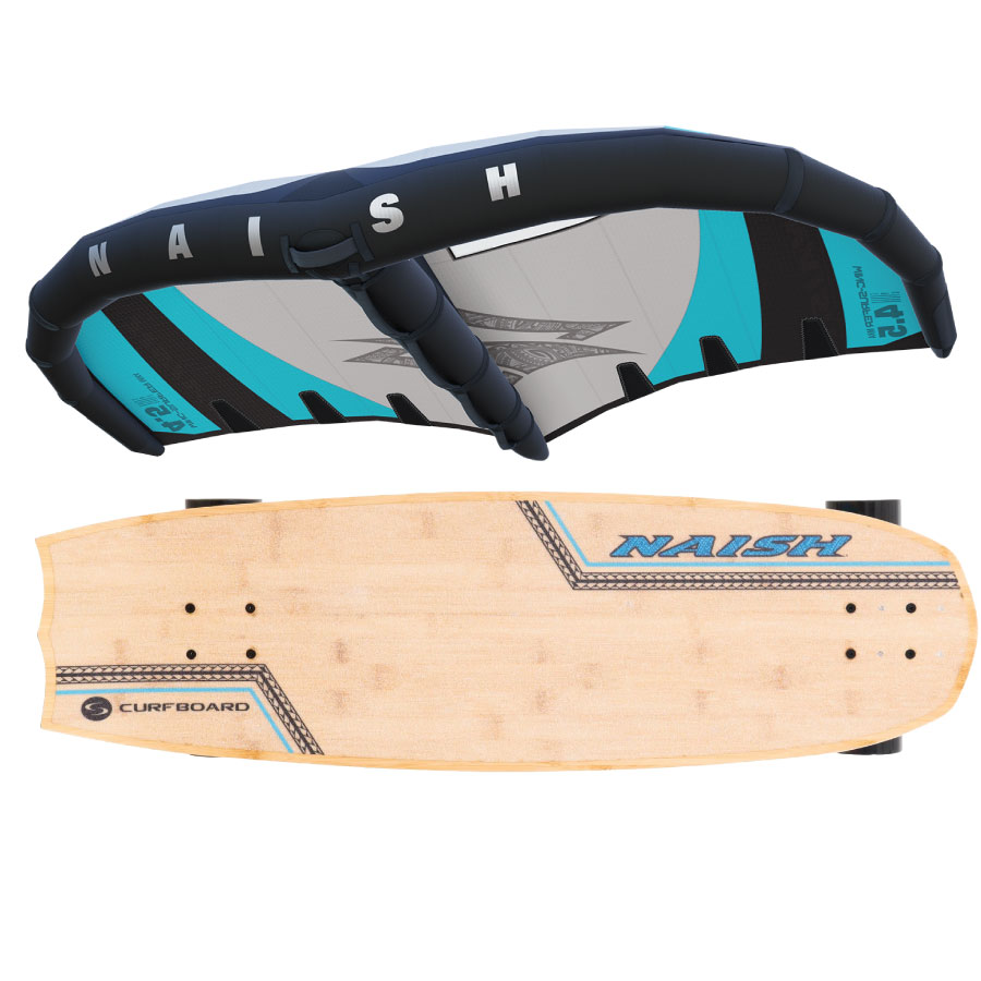 Naish X Curfboard Wave Limited Edition / Wingsurfer MK4 Combo Package- 60% Off!