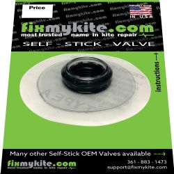 Fixmykite.com North Hyperflow inflate Valve - Base Only