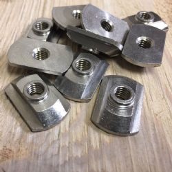 M6 Hydrofoil Stainless Steel Track Nuts