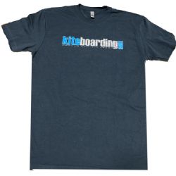Kiteboarding.com T-Shirt Blue