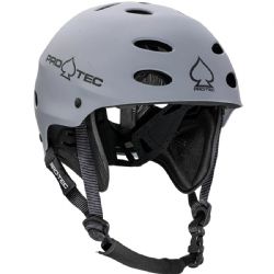 Pro-Tec Ace Wake Kiteboarding Helmet with Ear Flaps - Cement